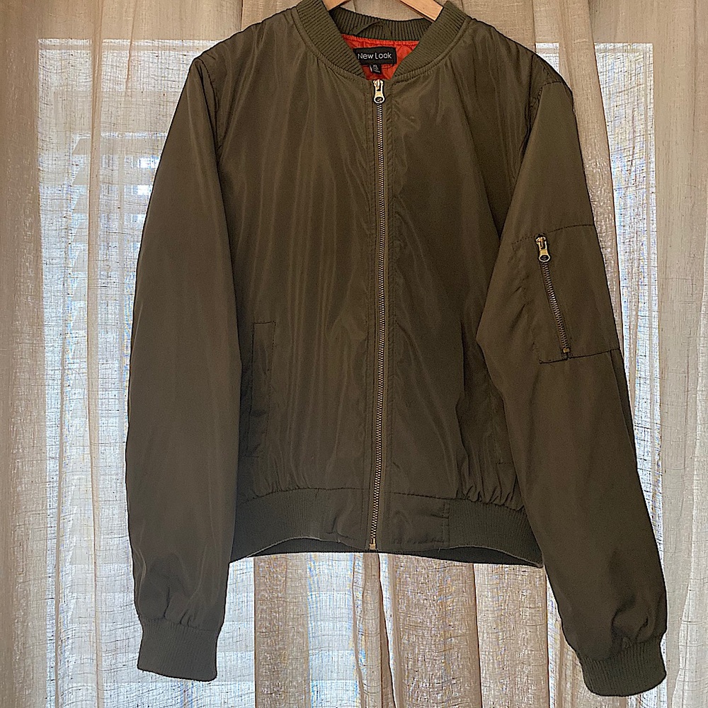 Green Bomber Jacket
